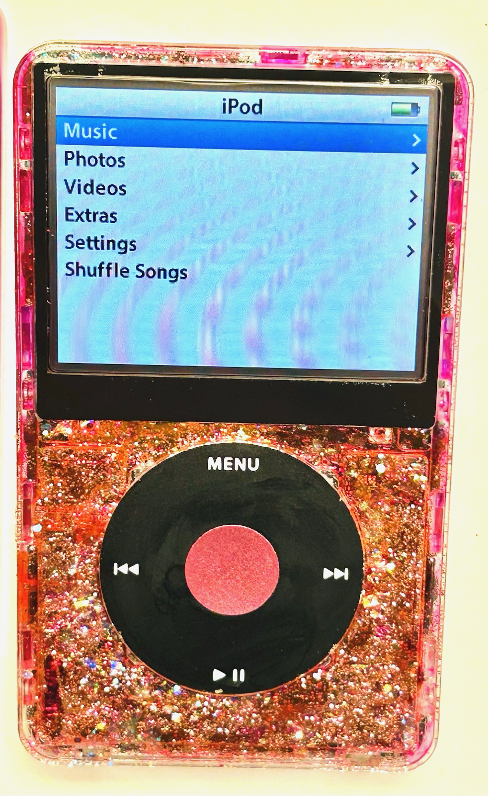 Apple iPod Classic 7th Generation Atomic Pink | 2TB SSD Bluetooth Mod | USB-C Fast Charging | Upgraded Mega Battery | Fully Refurbished | Rare Edition
