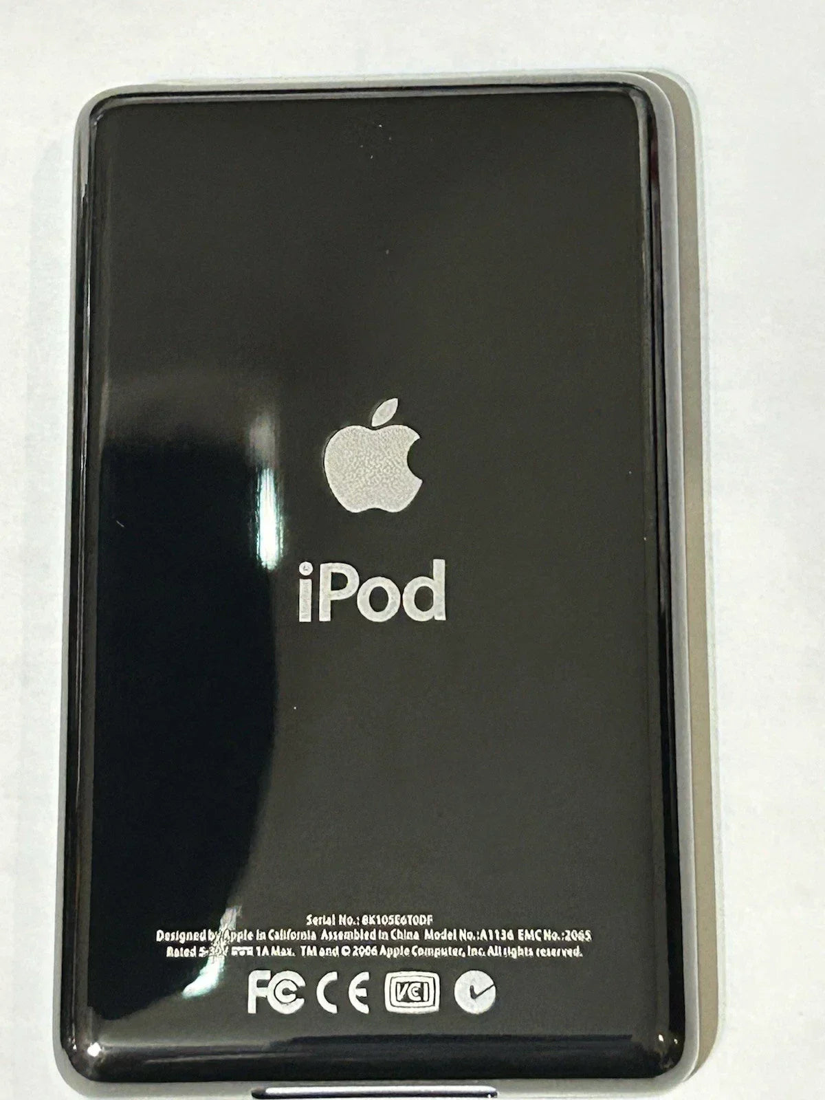Bluetooth Mod Apple iPod Classic 5.5th Smoked 2TB SSD Wolfson DAC Atomic 3000 Mega Battery