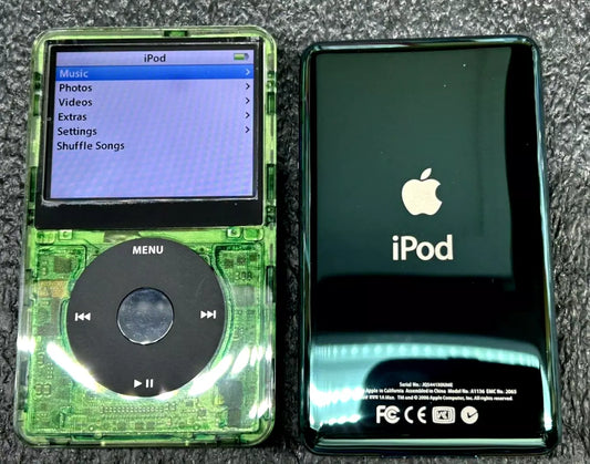Bluetooth Mod Apple iPod Classic 5.5th Atomic IVY 2TB SSD Wolfson DAC Atomic 3000 Battery