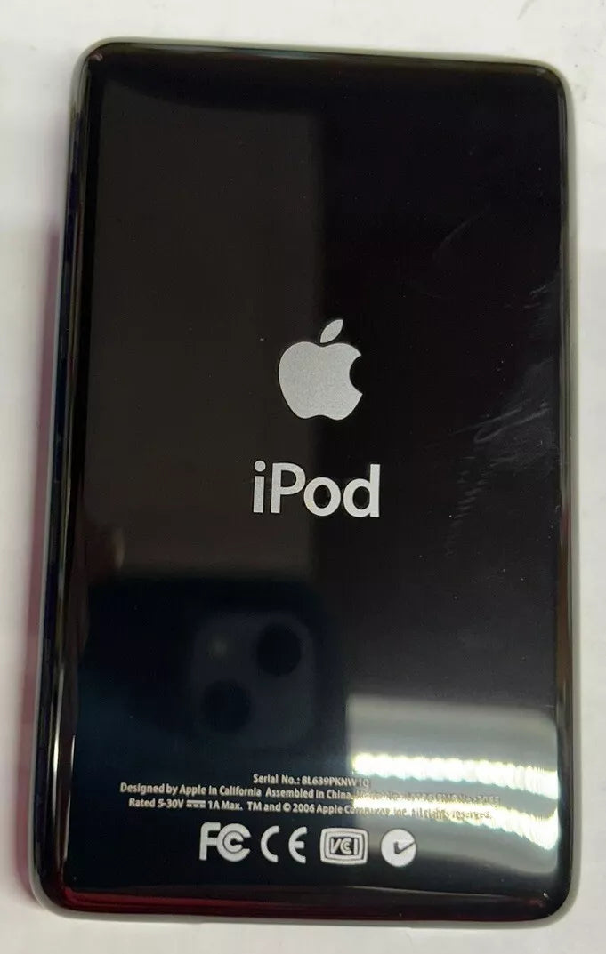 Bluetooth Mod Apple iPod Classic 5.5th Atomic Purple Black 2TB SSD Wolfson DAC 3000 Mega Battery