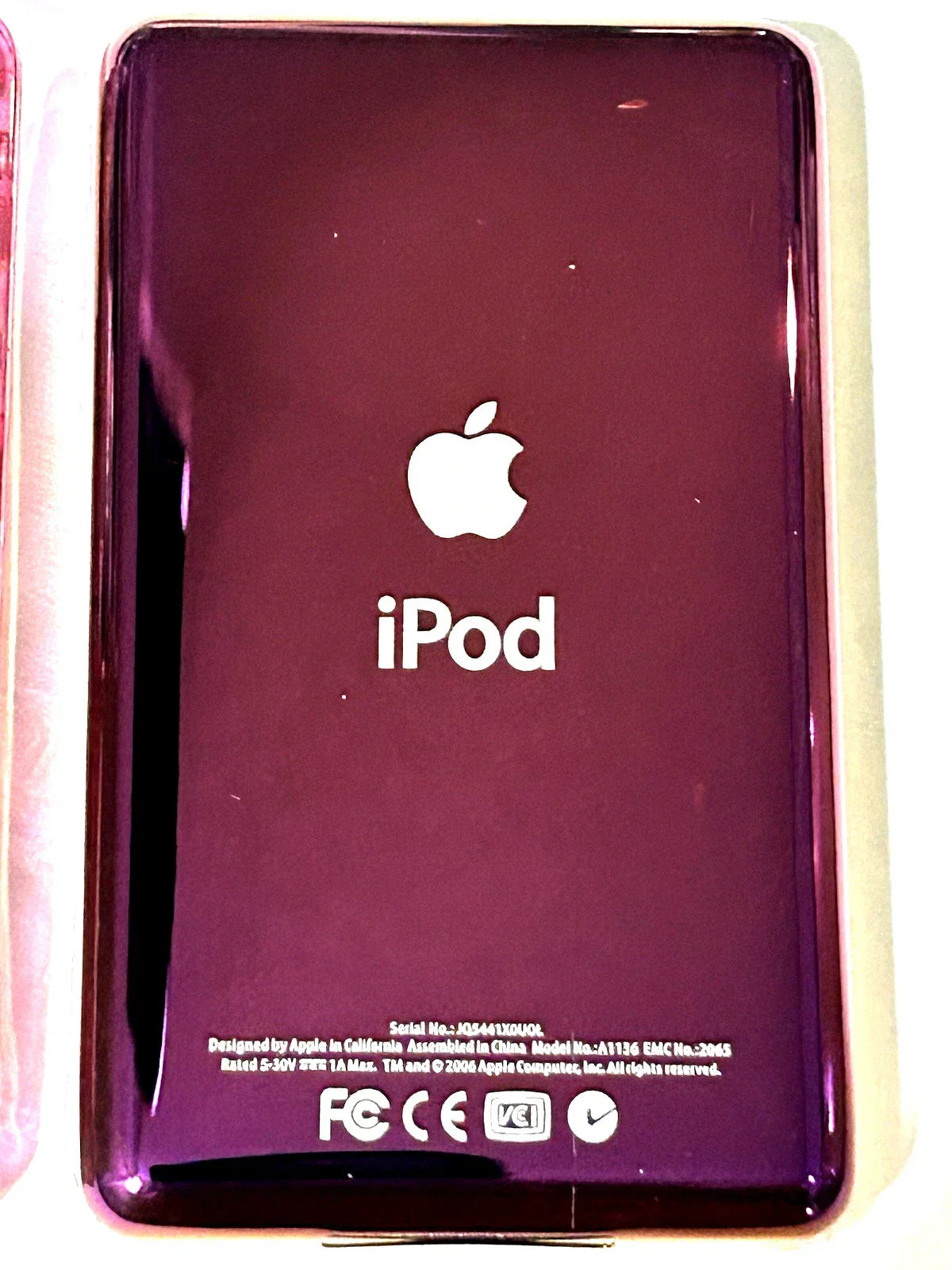 Bluetooth Mod Apple iPod Classic 5.5th Pink 2T SSD Wolfson DAC Atomic 3000 Mega Battery